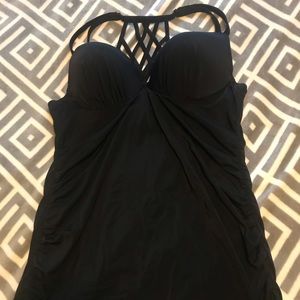 Black bathing suit